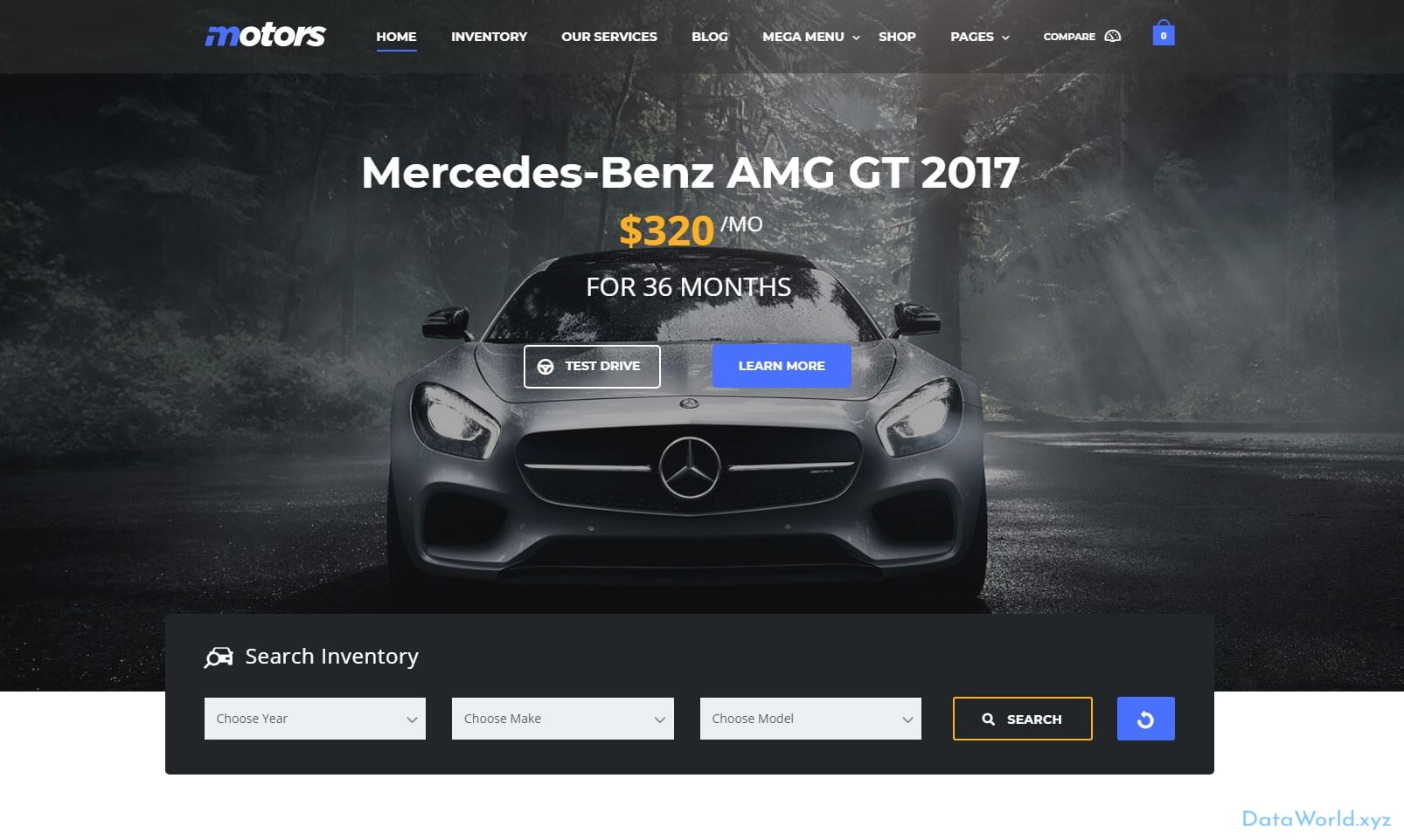 Motors - Car Dealer, Rental & Classifieds WordPress theme